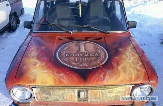 Прикольная  аэрография