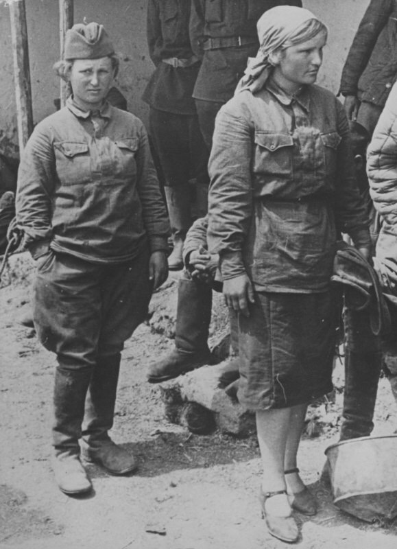 Советские Женщины Военнопленные На Немецких Фото