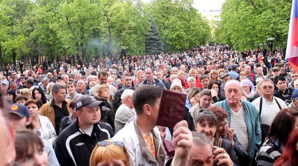 Опять штурм в  Луганске?