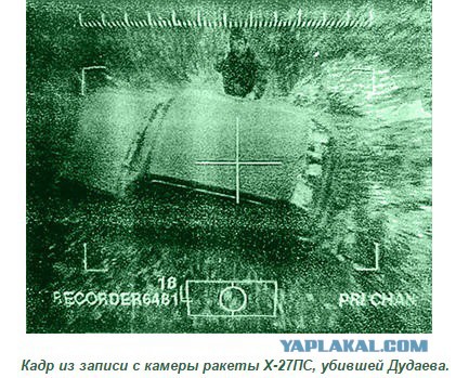 21 апреля 1996 года ликвидация Джохара Дудаева