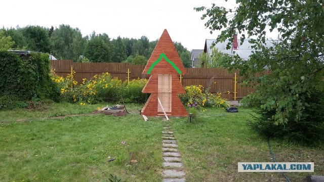 Как я запилил туалет на даче.