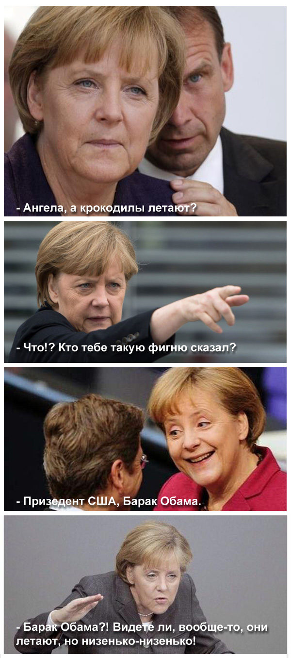 Меркель в печали о "Дональде Куке"