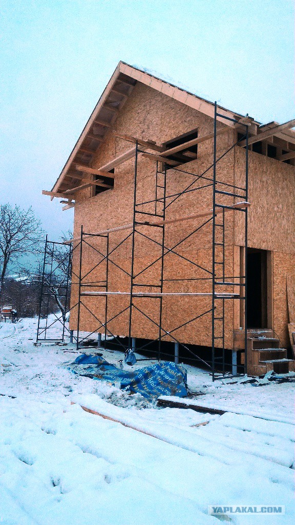 Строительство правильного каркасного дома...