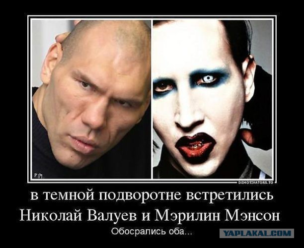 Лоза пригрозил "дать в морду" Мэнсону за высказывание о России