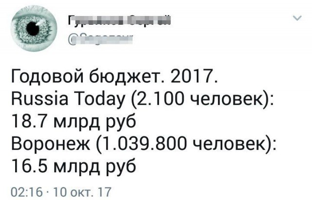 Про предателей России и их кормушку