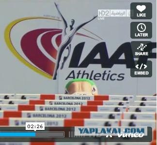 Ну очень позитивная спортсменка