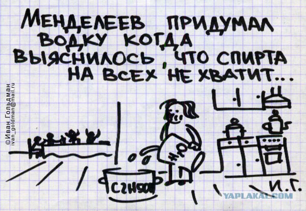 День рождения водки. Вкусная тема