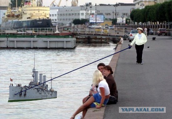 Фотожаба: Прогулка в стиле Му-МУ