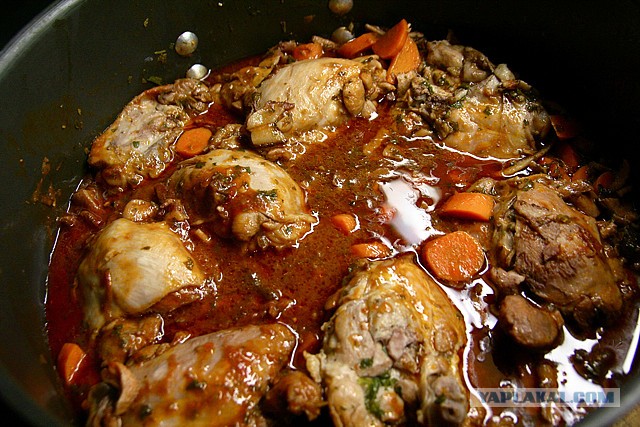 Мясо по-бургундски. Boeuf Bourguignon