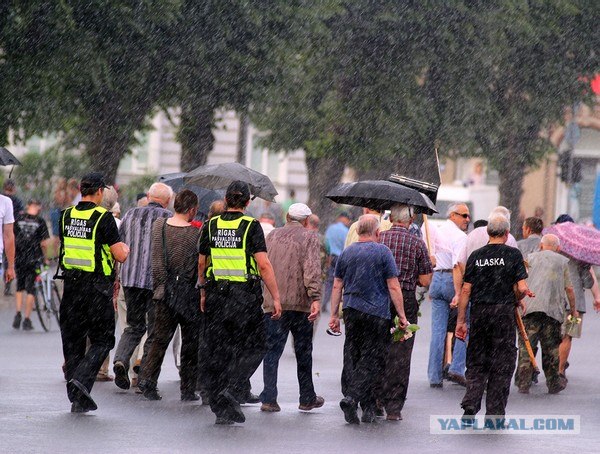 В Латвии отметили вхождение фашистов в Ригу