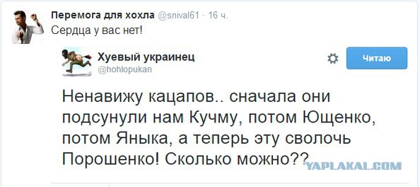 Яценюк сделал России последнее