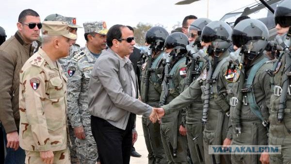 Египетские ВВС прибыли в Сирию для борьбы с игил