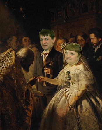 Фотокарточки с одной красивой свадьбы!