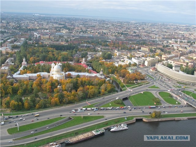 Санкт-Петербург с высоты птичьего полета!