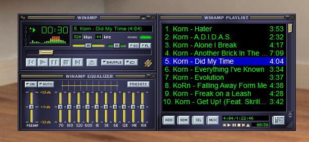 Утерянное искусство скинов для Winamp