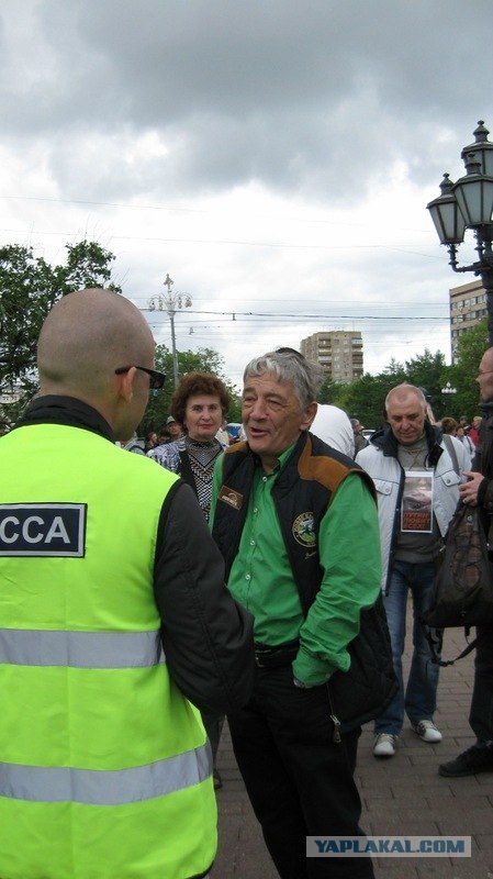 В Москве проходит "контрольная" прогулка
