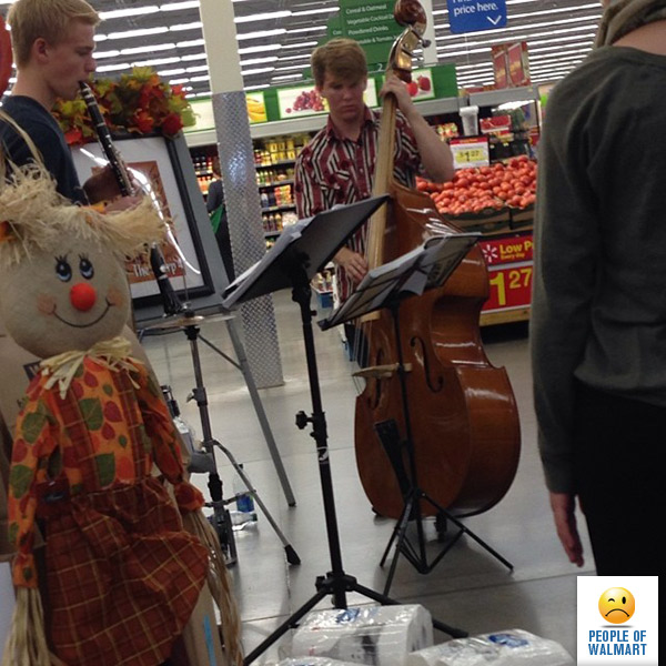 Экстравагантные покупатели Walmart