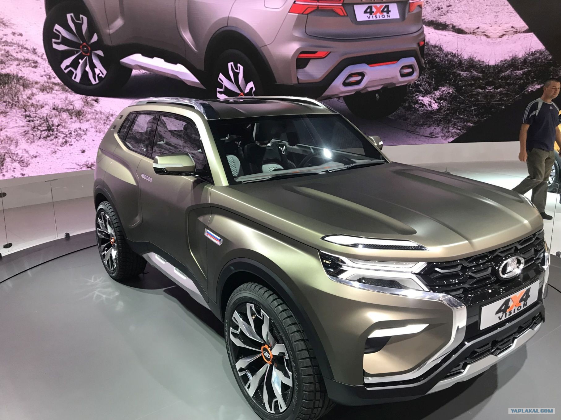 Брутальная Lada 44 Vision: прообраз новой Нивы Брутальная Lada 44 Vision: прообраз новой Нивы