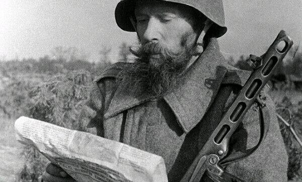 Борода у бойцов и офицеров Красной Армии во время Великой Отечественной.