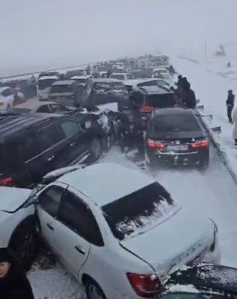 Каждый год зимой в Казахстане резко ухудшается погода
