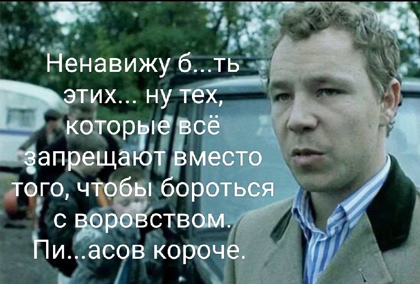 Ненавижу б… ть воров