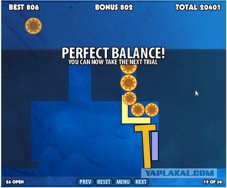 Perfect Balance - New Trials