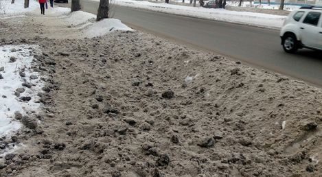 В Москве завезли снег на Тверскую улицу и перекрыли её для движения автомобилей