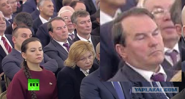 Владимир Путин выступает с посланием