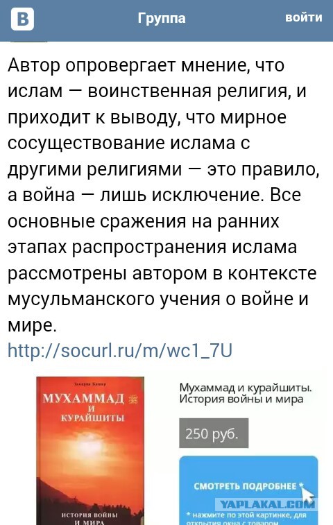 Мусульмане против возрождения «русского мира»