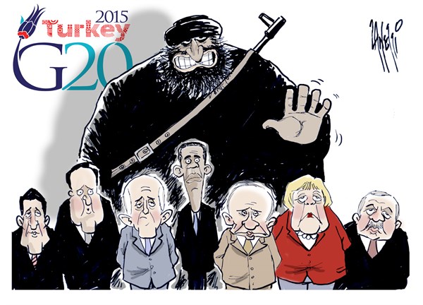 Карикатура Западная