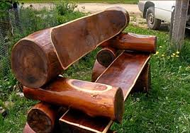 Изготовление садовой мебели из кедра