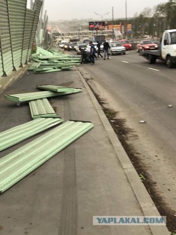 В Москве ураган!