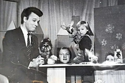 Заставка программы мультфильмов, 1972