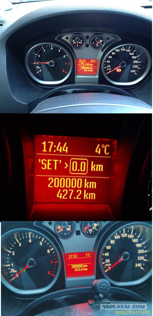 У кого какой пробег авто ?