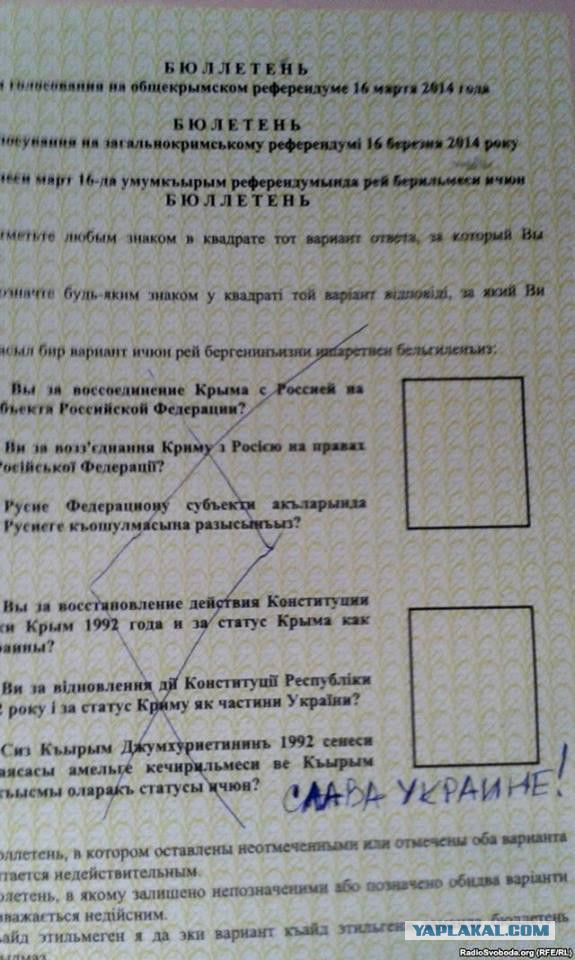 Крым. Референдум. Пора домой.
