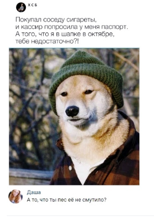 Не очень адекватный юмор