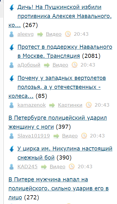 Команда Навального анонсировала новые акции протеста на следующих выходных