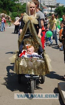 Парад колясок в Краснодаре