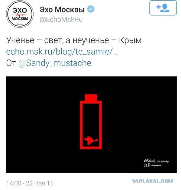 В Крыму таки вырубили свет