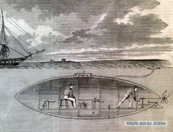 Субмарины гражданская войны в США 1861-1865гг.