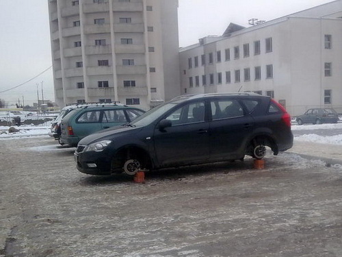 Волна автокраж захлестнула Минск