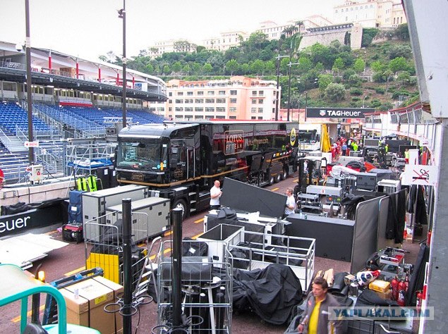 Как перевозят болиды Формулы-1