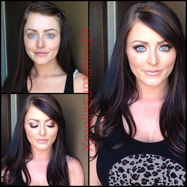 Порнозвёзды до и после макияжа, 93 картинки