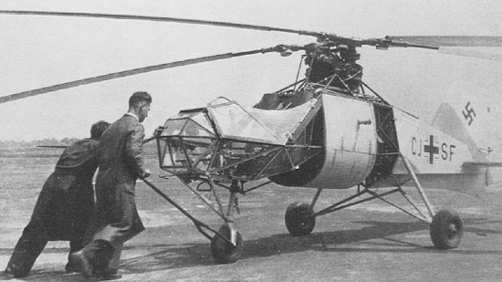 Вертолёты времён ВОВ