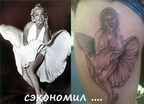 Реалистичные татуировки с изображением известных героев
