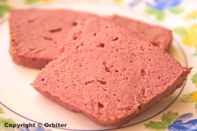 Баварский "мясной хлеб"