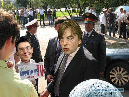 Фотожаба: Лужков и Мальчик