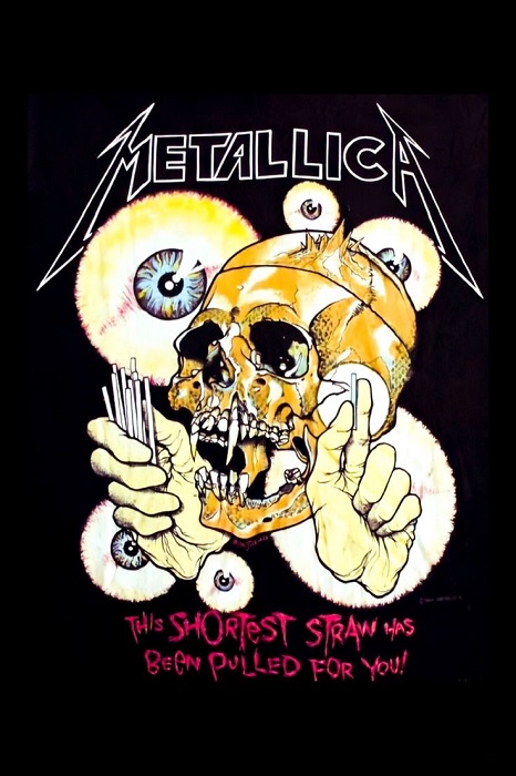 Концертные постеры от Metallica...