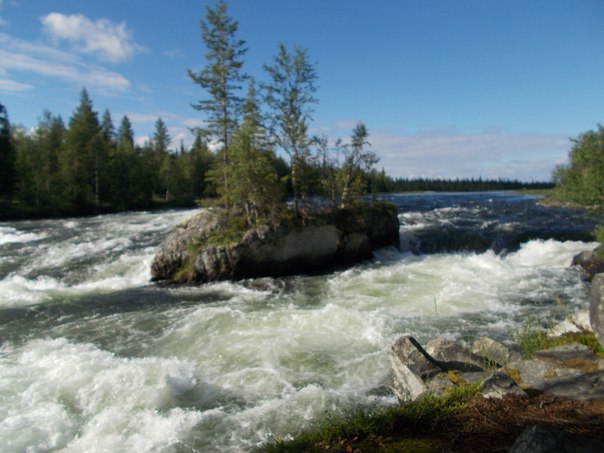 Сплав по реке Умба, Кольский полуостров с выходом в Белое море