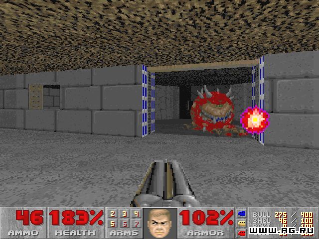 Ностальгия: Скриншоты из Doom (25 фото)